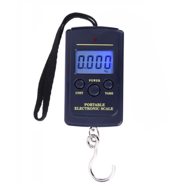 Balance Numérique Pour Poissons, Balance Suspendue, Balance Électrique Portable En Plastique, Balance Numérique Pour La Pêche À Accrocher À Un Poteau, Capacité De Charge 40 Kg