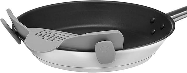 Filtre De Casserole En Silicone Mains Libres Pour Égoutter Les Pâtes Et Légumes Universel Pour Tous Les Plats