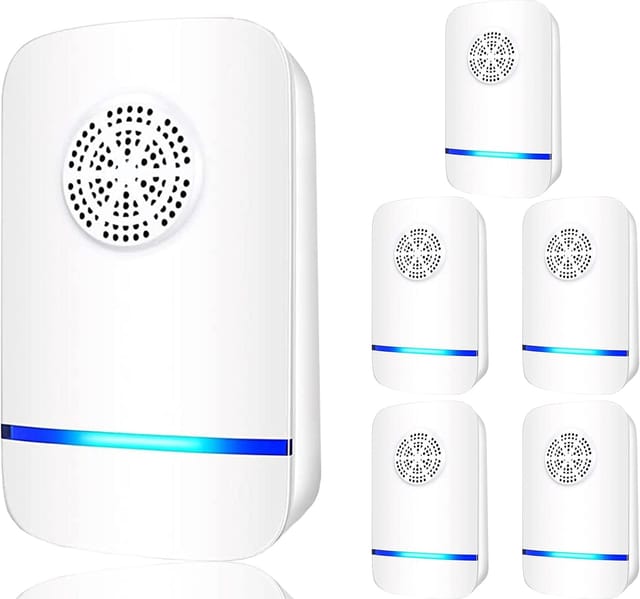 Répulsif Ultrasonique Pour Insectes Et Rongeurs Dernier Modèle Pour Cafards Et Souris Prise Électronique