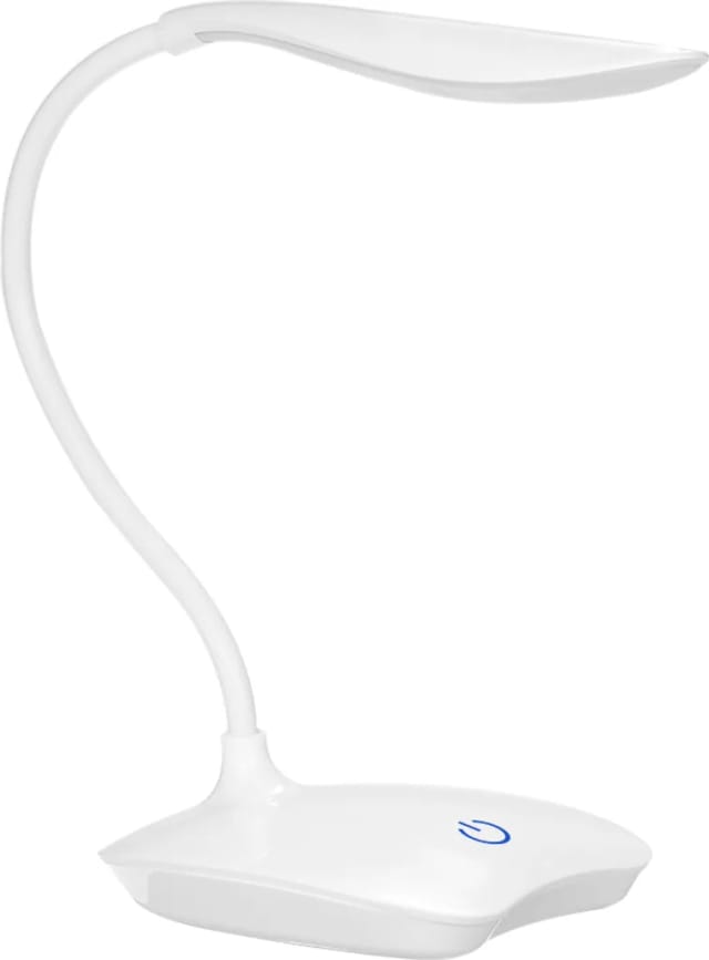 Lampe De Bureau Led Avec Trois Niveaux De Luminosité Tactile Tête Rotative Trois Cent Soixante Degrés Rechargeable Pour Oeil