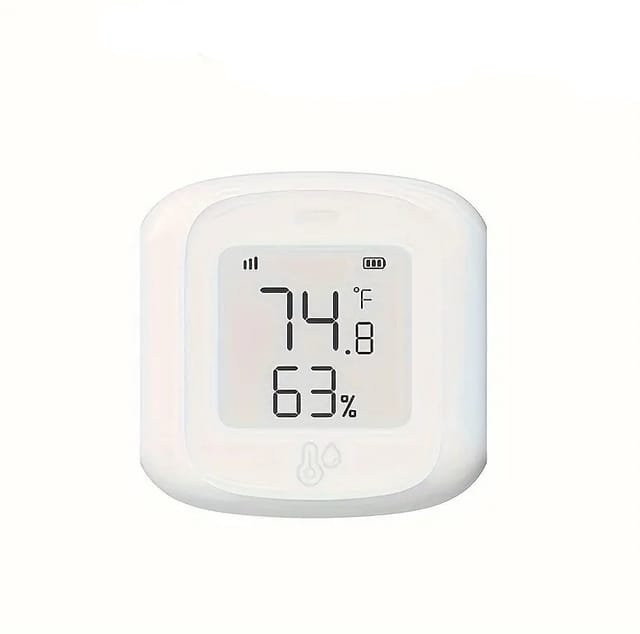 Hygromètre-thermomètre Intelligent Avec Capteur Wifi, De Température Et D'Humidité Et Écran Lcd.