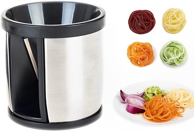 Coupe-légumes Spiral Pour Pommes De Terre Et Carottes, Râpe Pour Concombres, Courgettes Et Oignons