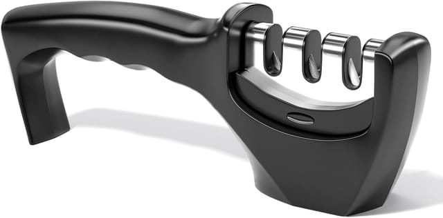 Aiguiseur Couteaux Professionnel Trois En Un Manuel Pour Tous Types De Couteaux En Acier Inoxydable Outil De Cuisine Efficace Et Précis