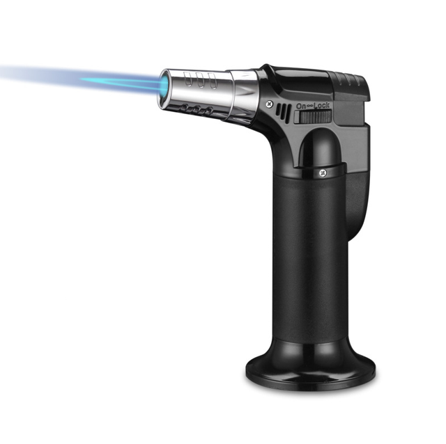 Chalumeau De Pâtisserie Au Gaz Rechargeable Avec Sécurité Pour Crème Brulée Et Barbecue Accessoire De Cuisine Professionnel Pratique