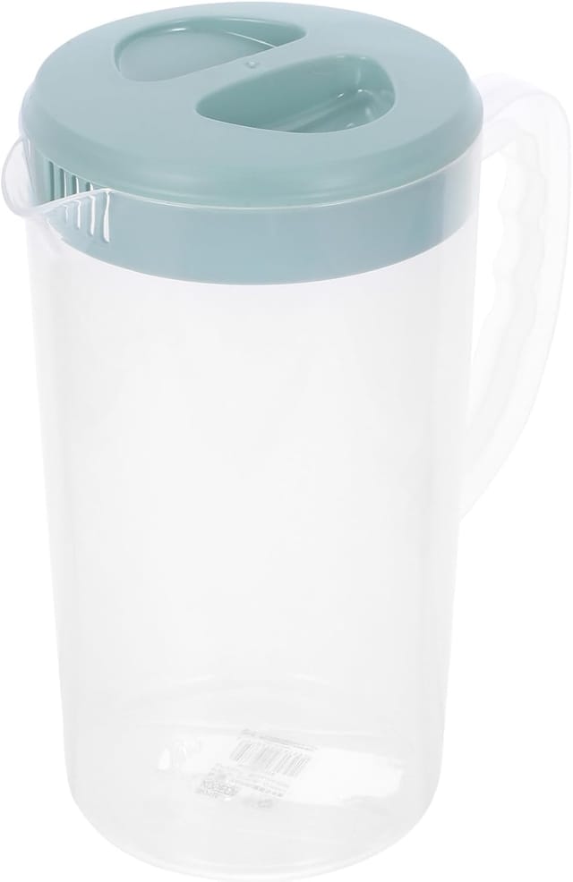 Gobelet En Plastique Bleu Avec Couvercle Et Graduation, Verre Pour Jus Et Boissons Chaudes, Adapté Au Réfrigérateur