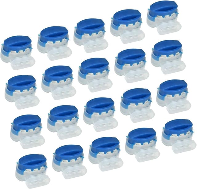 Lot De 20 Connecteurs Pour Câble De Tondeuse Robot, Clips De Réparation Pour Câble De Bordure