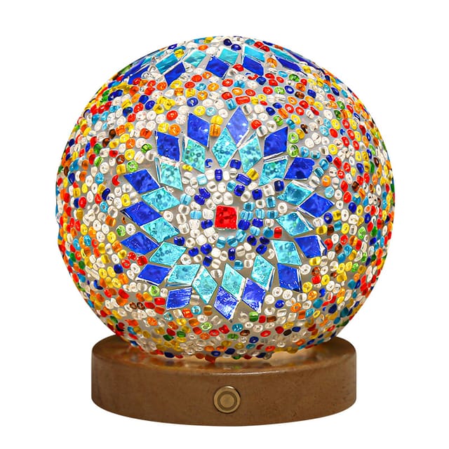 Veilleuse Baroque - Style Romantique Et Bohème, Lampe De Table Créative Rechargeable, Veilleuse Décorative