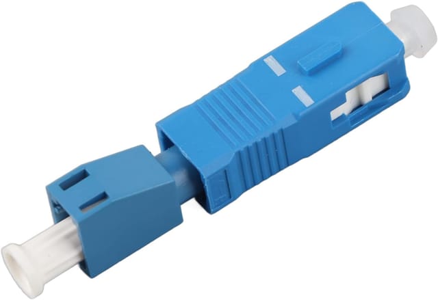 Adaptateur Fibre Optique Sc Mâle Vers Lc Femelle, Convertisseur Pour Puissance Optique Et Pointeau Rouge