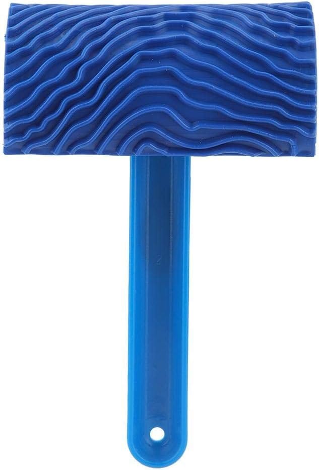 Rouleau À Peinture À Motif Grain De Bois Pour Décoration Murale Outil Diy Pour Effet Bois Sur Murs Et Meubles