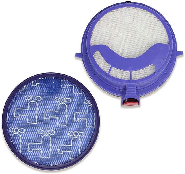 Filtres Compatibles Pour Aspirateur Dyson Dc25 - Kit De Remplacement (préfiltre Avant + Filtre Hepa Arrière)