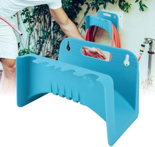 Support Mural Pour Tuyau D’arrosage En Plastique, Porte-tuyau Pour 20 Mètres, Rangement De Jardin Pratique