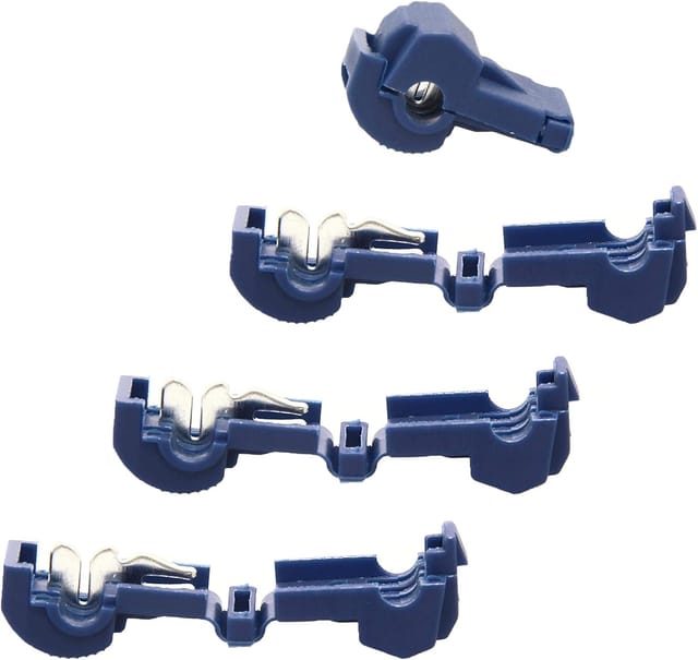 Lot De Quatre Bornes De Connexion En T Pour Câble De Tondeuse Robot Connecteurs Rapides Pour Boucle Fixe