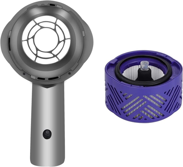Filtre Hepa De Rechange Et Couvercle Arrière Du Moteur Compatibles Avec Les Aspirateurs Balais Sans Fil Dyson V6 Dc58 Dc59 Dc61 Dc62 Dc74, Pièce De Rechange