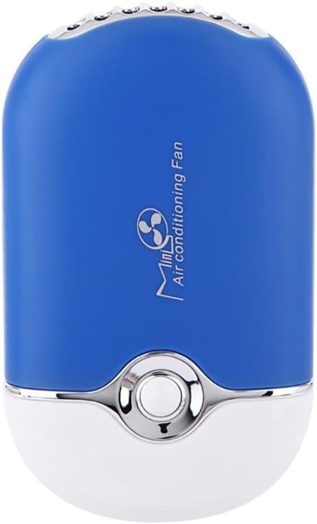 Mini Ventilateur Usb Portable Avec Batterie Intégrée, Ventilateur De Voyage Rechargeable, Climatisation Nomade