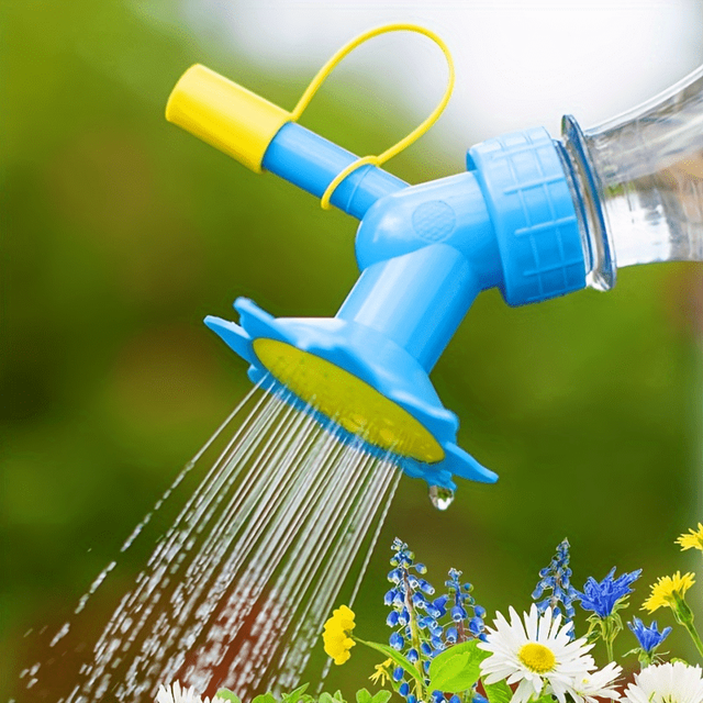 Lot De 10 Arrosoirs En Plastique, Bouteilles D'Eau Pour Le Jardin Et La Maison, Double Arroseur, Outils De Jardin Pour L'Arrosage Des Plantes D'Intérieur Et D'Extérieur