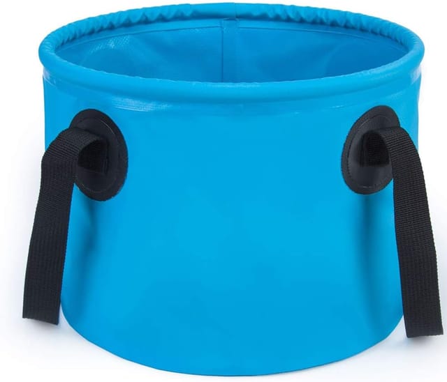 Bassine Pliable Multifonction Pour Pêche, Camping Et Lavage - Récipient À Eau Portable Pour Activités De Plein Air (idéal Rangement)