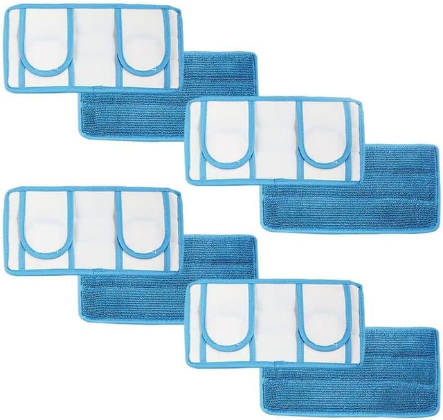 Lingettes De Nettoyage En Microfibre Réutilisables, Lingettes Lavables En Machine Et Résistantes, Lingettes De Nettoyage Pour Sols Réutilisables, Lingettes De Nettoyage À Sec Compatibles Avec Swiffer