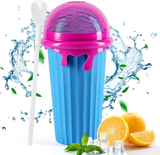 Gobelet À Smoothie Grande Capacité Double Couche Pour Boissons Glacées Et Magie Cadeau Pour Enfant Rapide Et Amusant