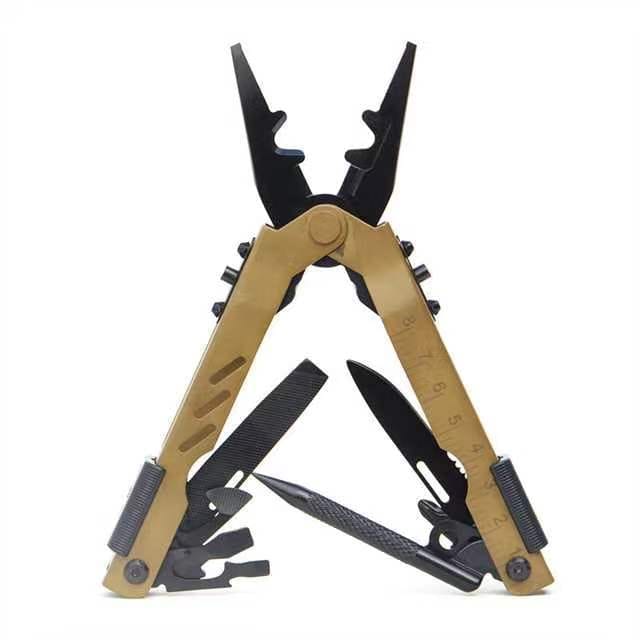 Outil Multifonction Portable 13 En 1 : Pince, Tournevis, Dénudeur De Fil, Pince Pliante, Cutter, Outils Combinés Edc