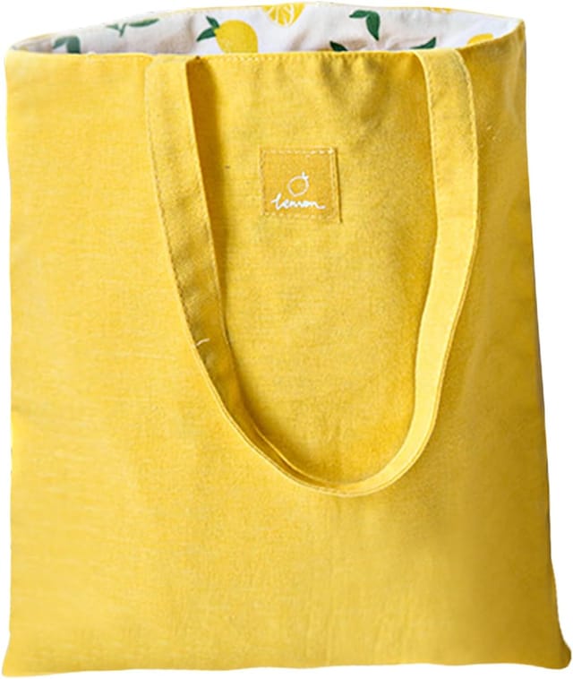 Sac Réutilisable Double Face En Coton Et Toile, Sac À Bandoulière Pour Femme, Enfant Et Fille, Écologique Et Tendance