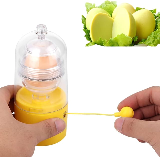Batteur D’œufs Manuel Pour Préparer Les Œufs Durs Jaunes, Outil De Cuisine Pour Œufs Mollets Et Œufs À La Coque