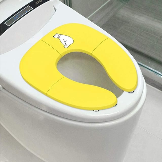 Réducteur De Toilette Pliable Portable, Siège Enfant Pour Voyage, Couvercle De Wc Nomade