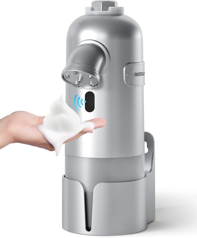 Distributeur De Savon Automatique, Distributeur De Savon Électrique Sans Contact, Distributeur Automatique De Mousse Désinfectante Avec Détecteur De Mouvement Infrarouge