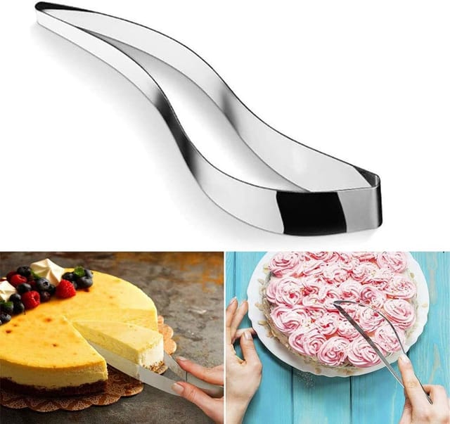 Coupe Gâteau En Acier Inoxydable Quatre Cent Trente Pour Pizza Et Dessert Outil De Service Pour Pâtisserie Et Entremets Séparateur Efficace