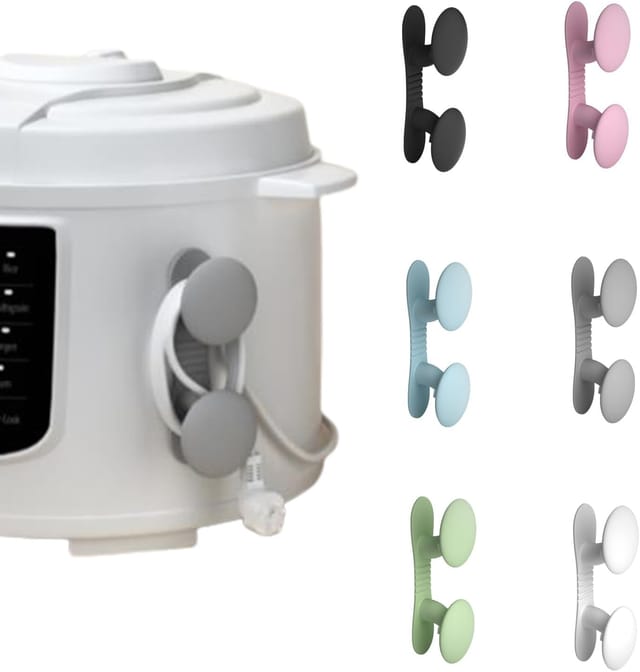 Lot De Six Enrouleurs De Cables Ecologiques En Silicone Pour Appareils Electromenagers Organiseur De Fils Multifonction Pour Cuisine