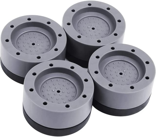 Pieds Amortisseurs Anti Vibrations Pour Machine À Laver Et Sèche Linge Réducteurs De Bruit Et De Déplacement Pour Électroménager