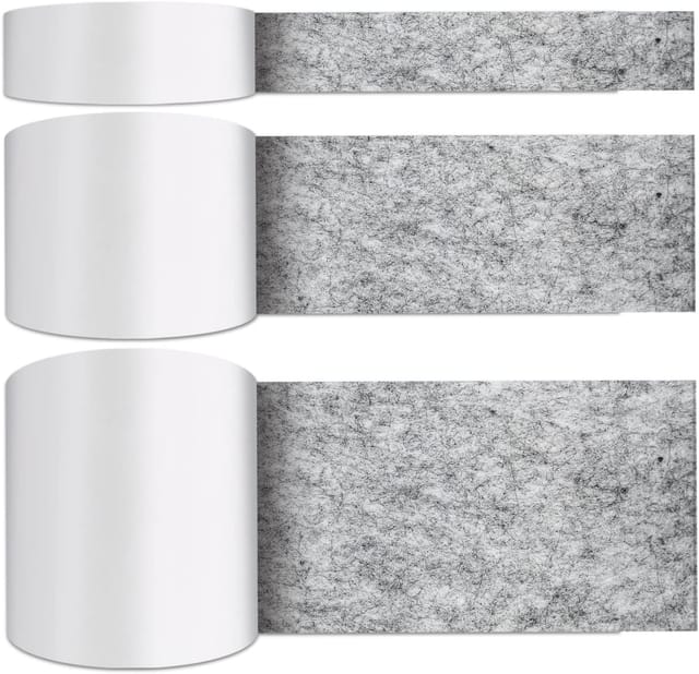 Bandes De Feutre Autocollantes, Patins De Protection Pour Meubles, Patins De Protection Pour Pieds De Table Et De Chaise, Antidérapants, Isolation Phonique