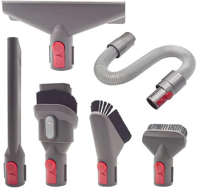 Kit D'Accessoires Pour Aspirateur Sans Fil Dyson V7/v8/v10/v11 Detect Cyclone Torque Drive Absolute Animal Trigger : Brosses Et Outils Inclus