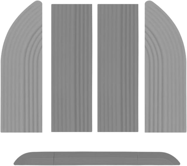 Barres De Seuil, Tapis De Protection, Protection D'Entrée, Plaque Anti-éraflures, Barre D'Appui Compatible Avec Les Aspirateurs Robots Irobot, Xiaomi Roborock, Narwal Et Ecovacs.