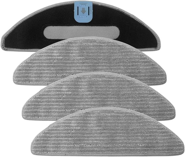 Ensemble D'Accessoires Pour Aspirateur Robot Irobot Roomba Combo I5, I5+, J5, J5+ – 4 Lingettes De Nettoyage
