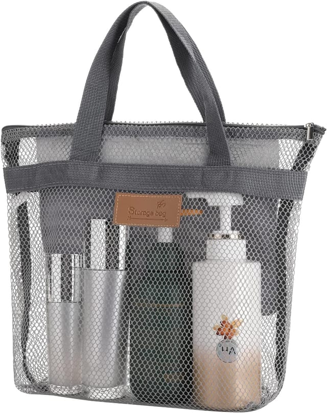 Sac De Douche Portable Filet Plage - Rangement Voyage, Léger Et Aéré Pour Équipements Humides