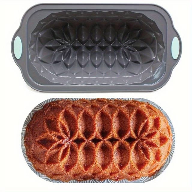 Moule À Gâteau En Silicone En Forme De Fleur De Lotus, Compatible Lave-vaisselle, Idéal Pour Le Pain, Les Gâteaux Et Les Pains De Viande. Ustensiles Et Accessoires De Cuisine.