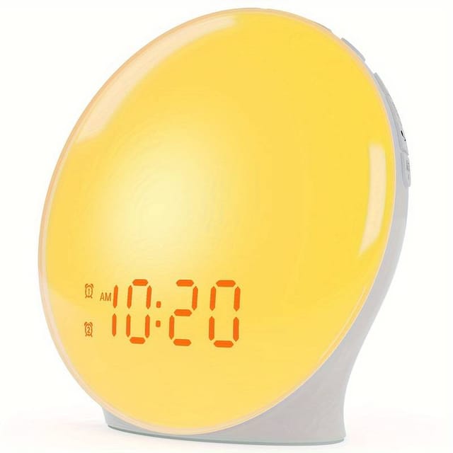 Réveil Pour Se Réveiller Au Lever Du Soleil, Idéal Pour Les Gros Dormeurs, Avec Simulation De Lever De Soleil