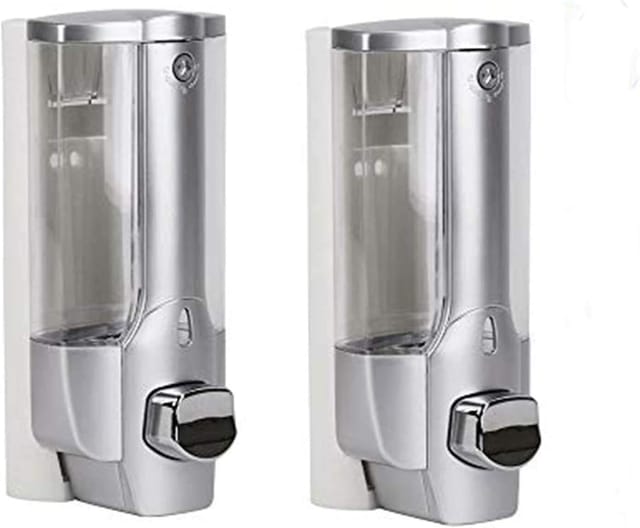 Distributeur De Savon Manuel Mural En Gobelet De 350 Ml Pour La Maison, La Salle De Bain, La Cuisine, Les Hôtels Et Les Restaurants