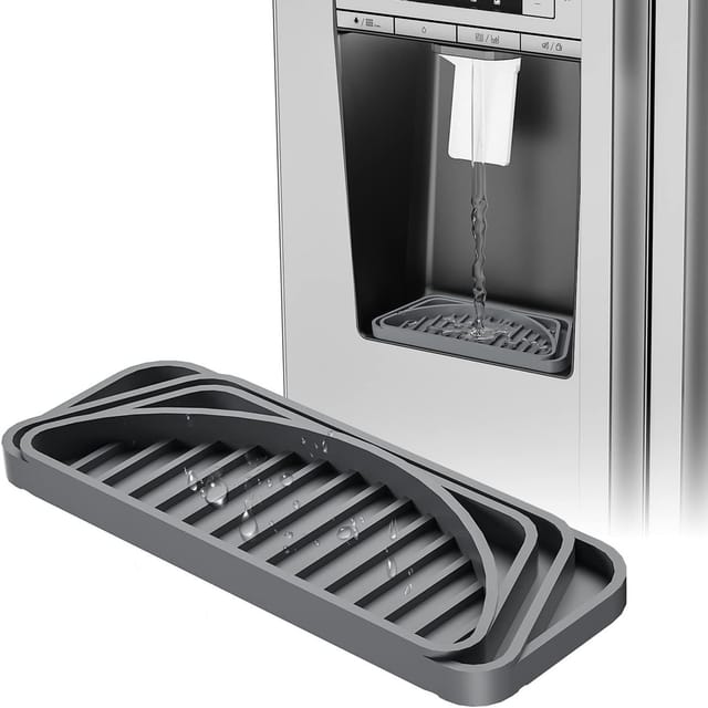 Bacs De Récupération Pour Distributeurs D'Eau : Gardez Votre Distributeur D'Eau Propre Et Sec Grâce À Ces Bacs Absorbants, Compatibles Avec Whirlpool, Ge Et Samsung.