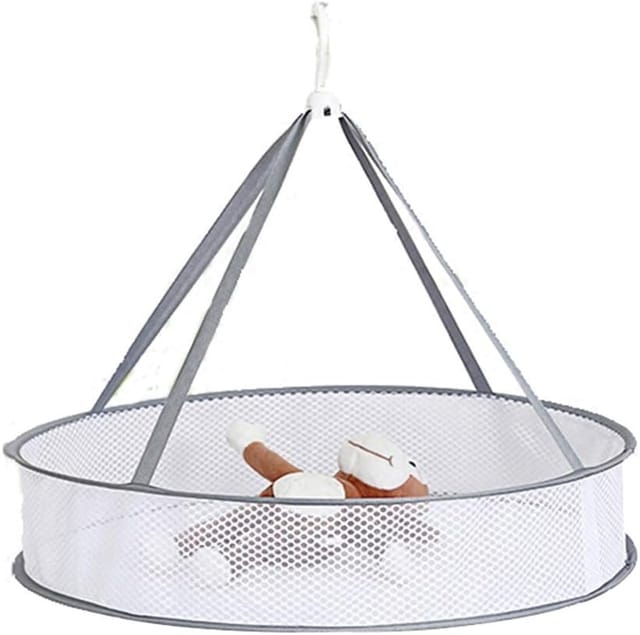 Filet De Séchage Pliable Suspendu Grand Format, Séchoir À Linge Et Jouets, Support Pour Plantes Et Vêtements