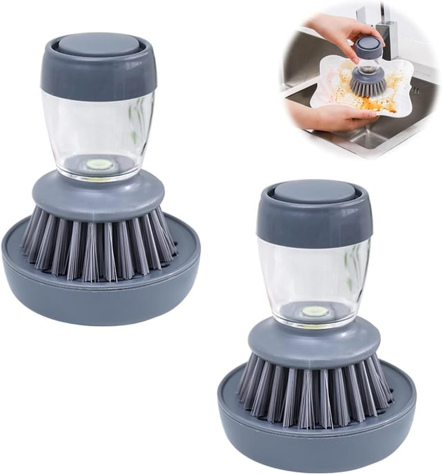 Brosse À Vaisselle Avec Distributeur De Savon Intégré, Brosse À Vaisselle, Brosse À Vaisselle, Brosse À Casseroles, Brosse De Cuisine