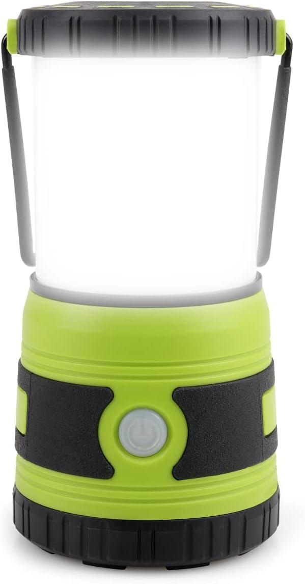 Lampe De Camping Mille Cinq Cents Lumens Quatre Modes D Éclairage Dimmable Avec Piles Pour Tente Et Promenade Nocturne