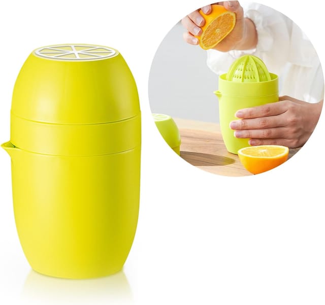 Extracteur De Jus Manuel Avec Deux Options De Pression, Pour Citron, Orange, Pastèque Et La Plupart Des Fruits, Outil Efficace