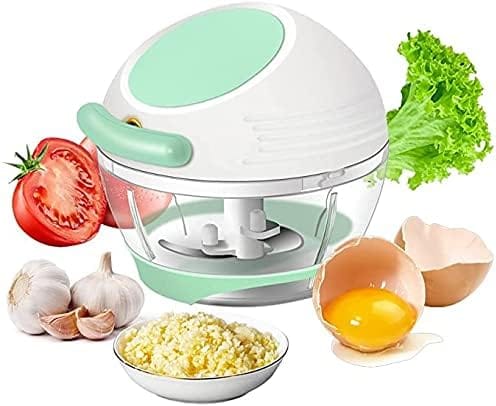Hachoir Manuel Cent Quatre Vingt Millilitres Pour Ail Et Oignons Coupe Légumes Portable Pour Émincer Les Aliments Rapidement Outil De Cuisine