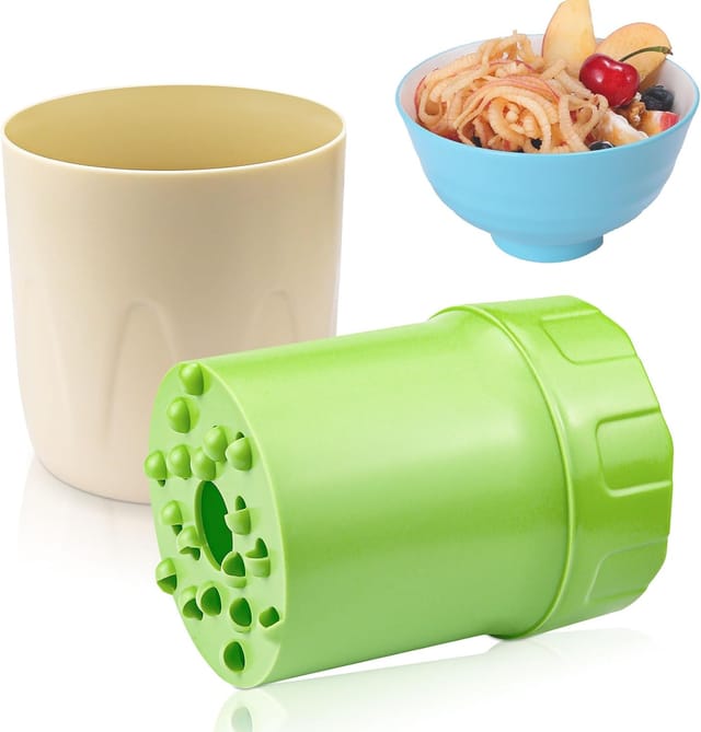 Râpe À Fruits En Plastique, Râpe Manuelle Rotative, Râpe À Pommes Pour Hacher Les Fruits, Les Carottes Et Autres Fruits Et Légumes