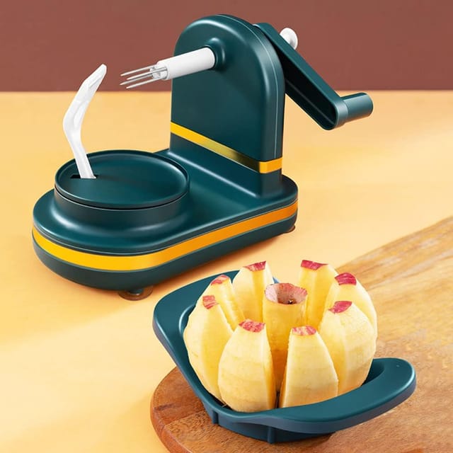 Éplucheur Rotatif Pour Pommes Et Fruits En Acier Inoxydable Multifonction Avec Lame Pour Pommes De Terre Et Légumes