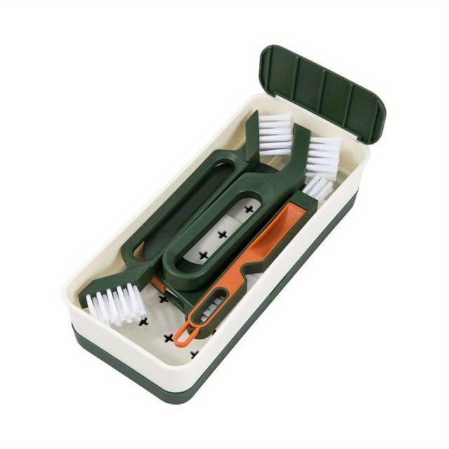 Brosse De Nettoyage, Brosse Pour Joints De Salle De Bain, Brosse De Nettoyage Puissante Pour Cuisinière, Brosse Pour Couvercles De Tasses, Brosse Pour Rainures De Rebord De Fenêtre
