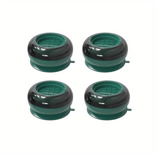 Patins Anti-chocs Pour Lave-linge - Support Silencieux Universel Avec Roulettes Amovibles