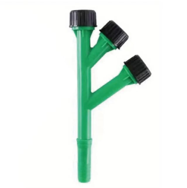 Buse D'Arrosage Haute Pression À Trois Têtes Et Huit Trous En Plastique Pour Jardin, Buse Rotative Pour Pompe D'Irrigation, Buse D'Atomisation Pour Semis