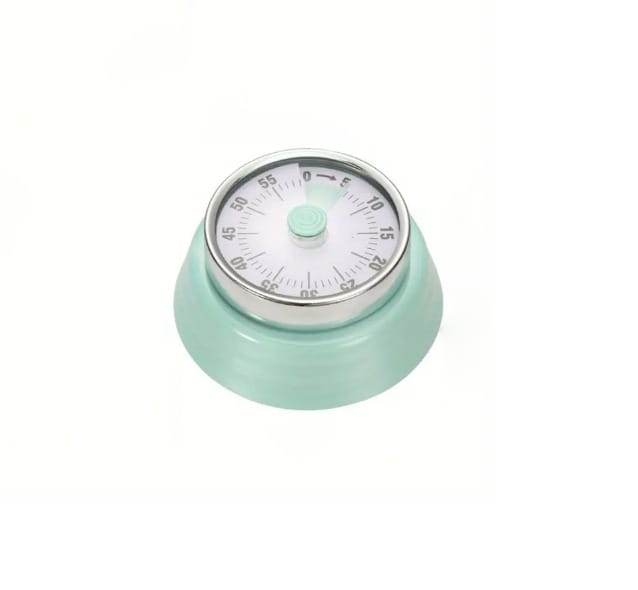 Minuteur Mecanique En Acier Inoxydable Avec Aimant Pour Cuisine Gestion Du Temps Pour Cuisson Patisserie Et Four